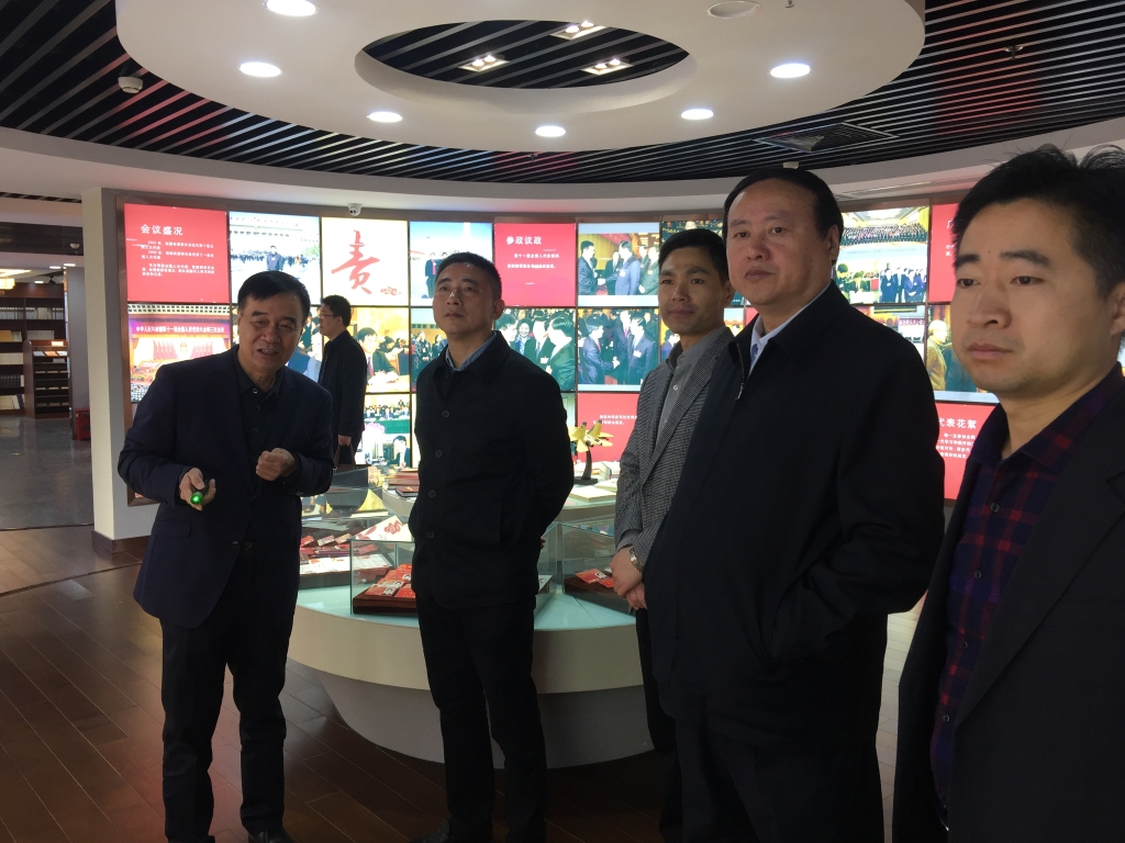 2019年11月14日，省委第六巡回指導(dǎo)組來我們鷹游調(diào)研指導(dǎo)“不忘初心 牢記使命”主題教育工作